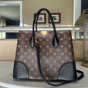Louis Vuitton Flandrin noir tote bag
